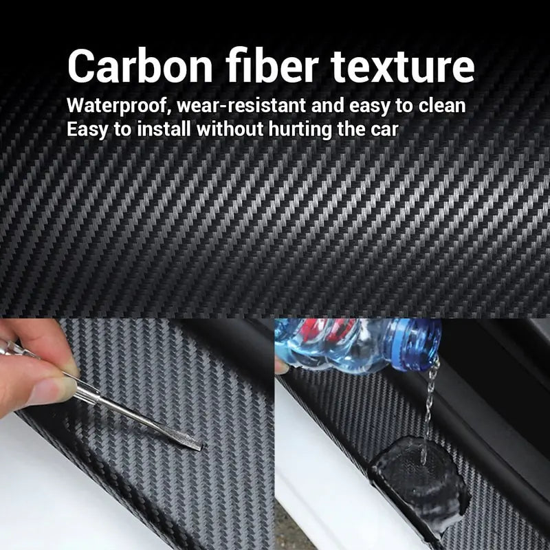 CarbonGuard ,Ultimate Carbon Fiber Car Protection Sticker.