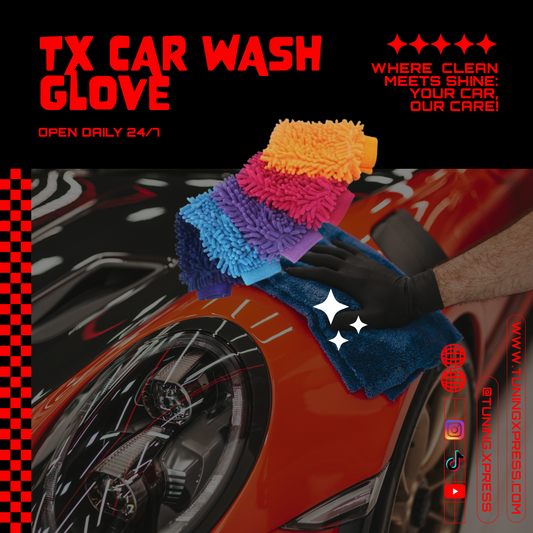 TX Car Wash Glove