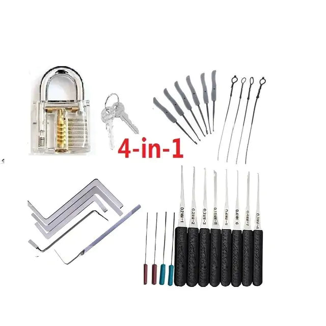 TX Tool Lock Pick Set Row Tension Wrench