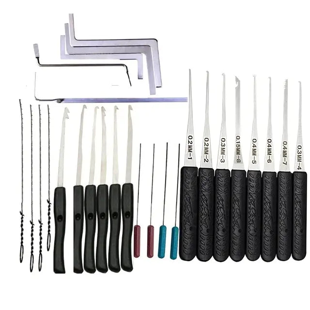 TX Tool Lock Pick Set Row Tension Wrench